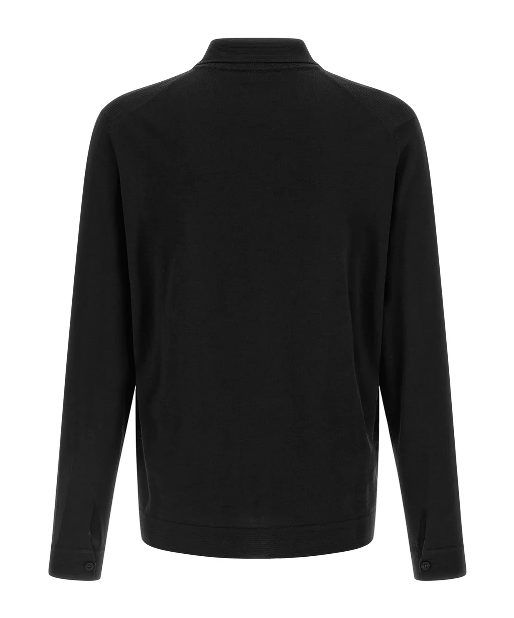 Buttoned Wool Cardigan