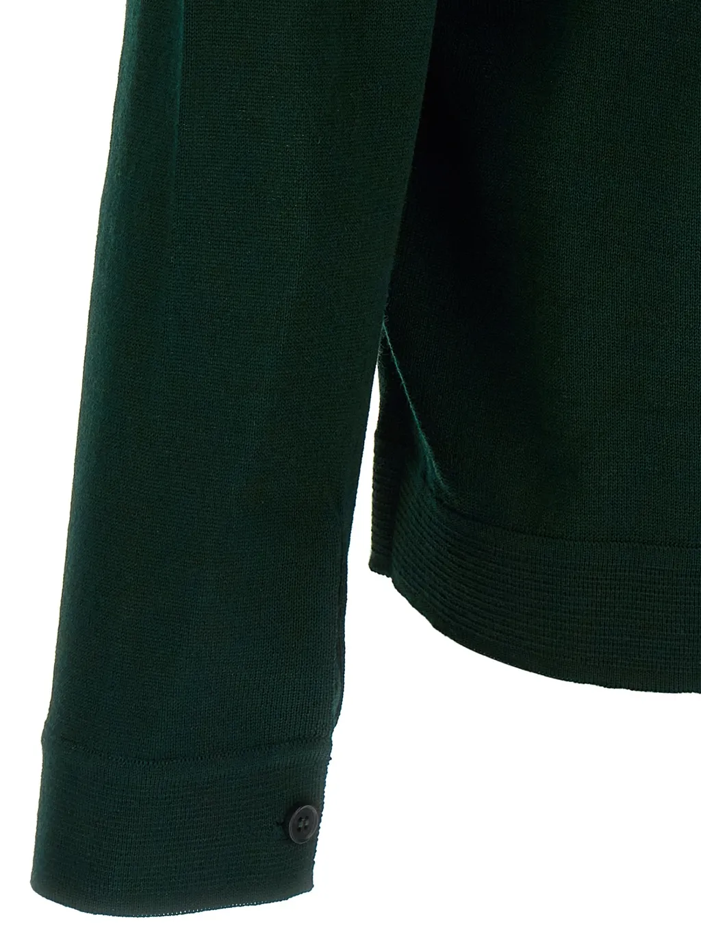 Shirt Collar Button Cardigan