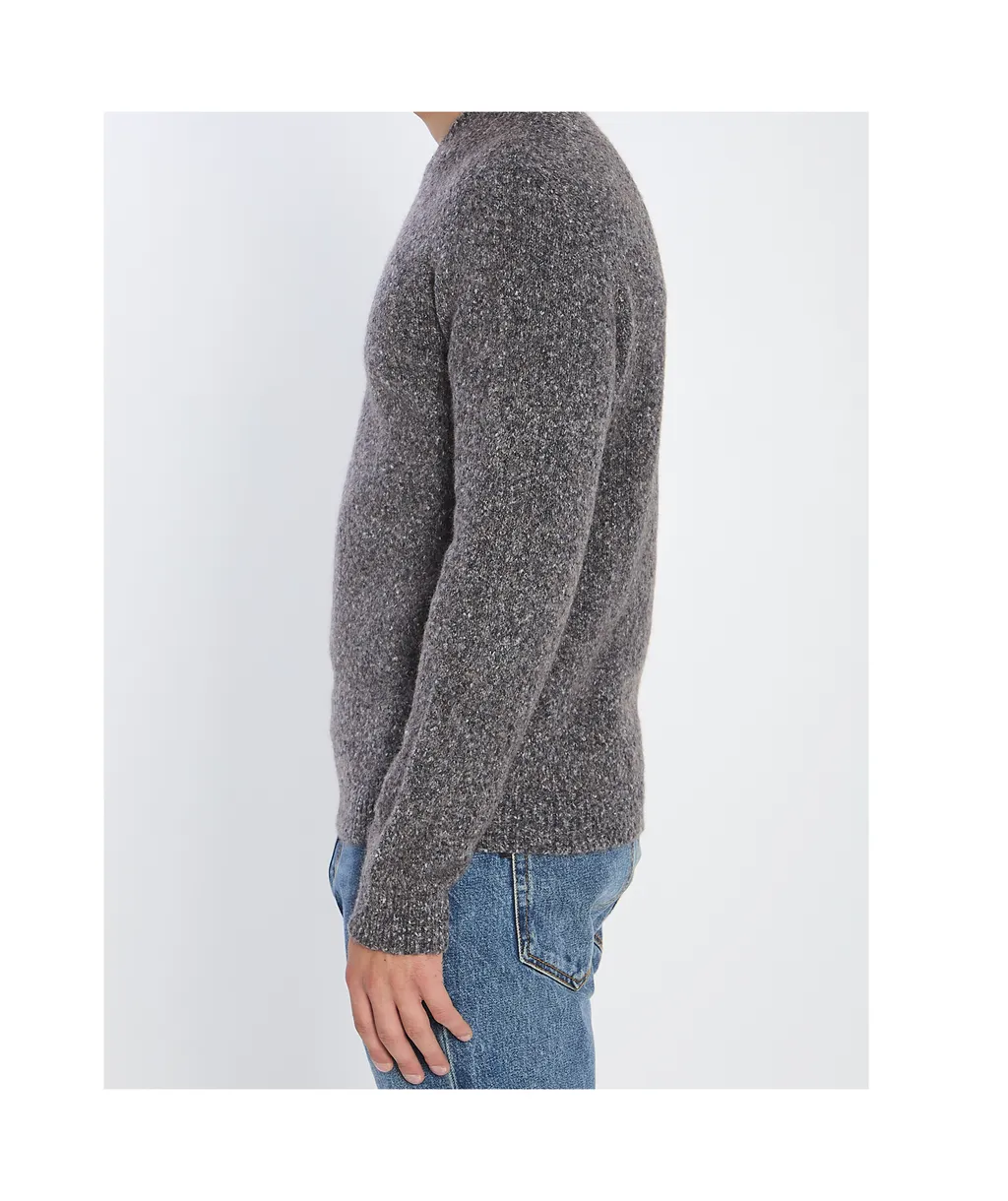 Knitted Crew-Neck Sweater