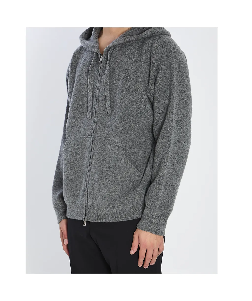 Drawstring Zip-Up Hoodie