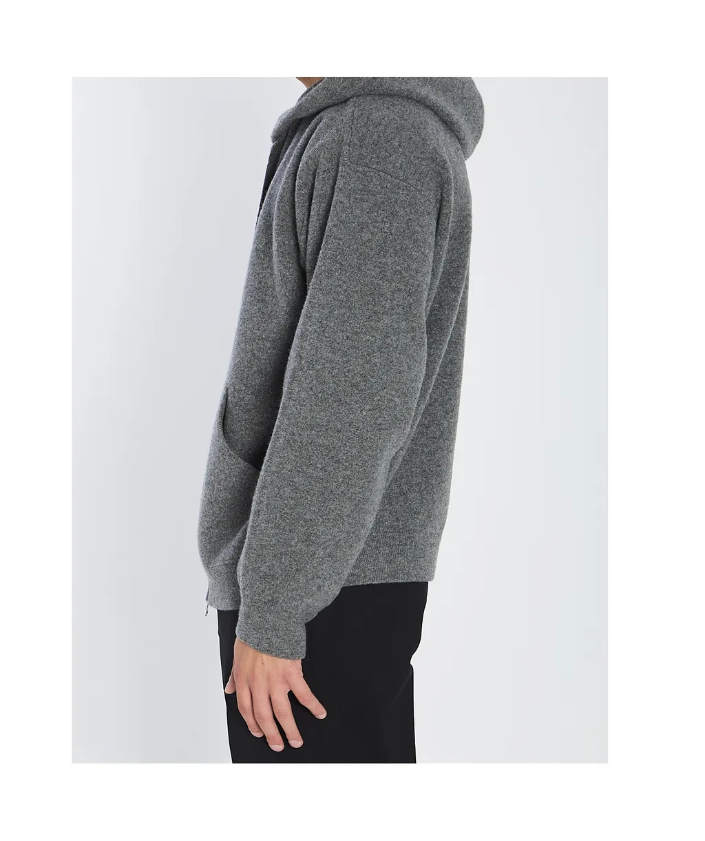 Drawstring Zip-Up Hoodie
