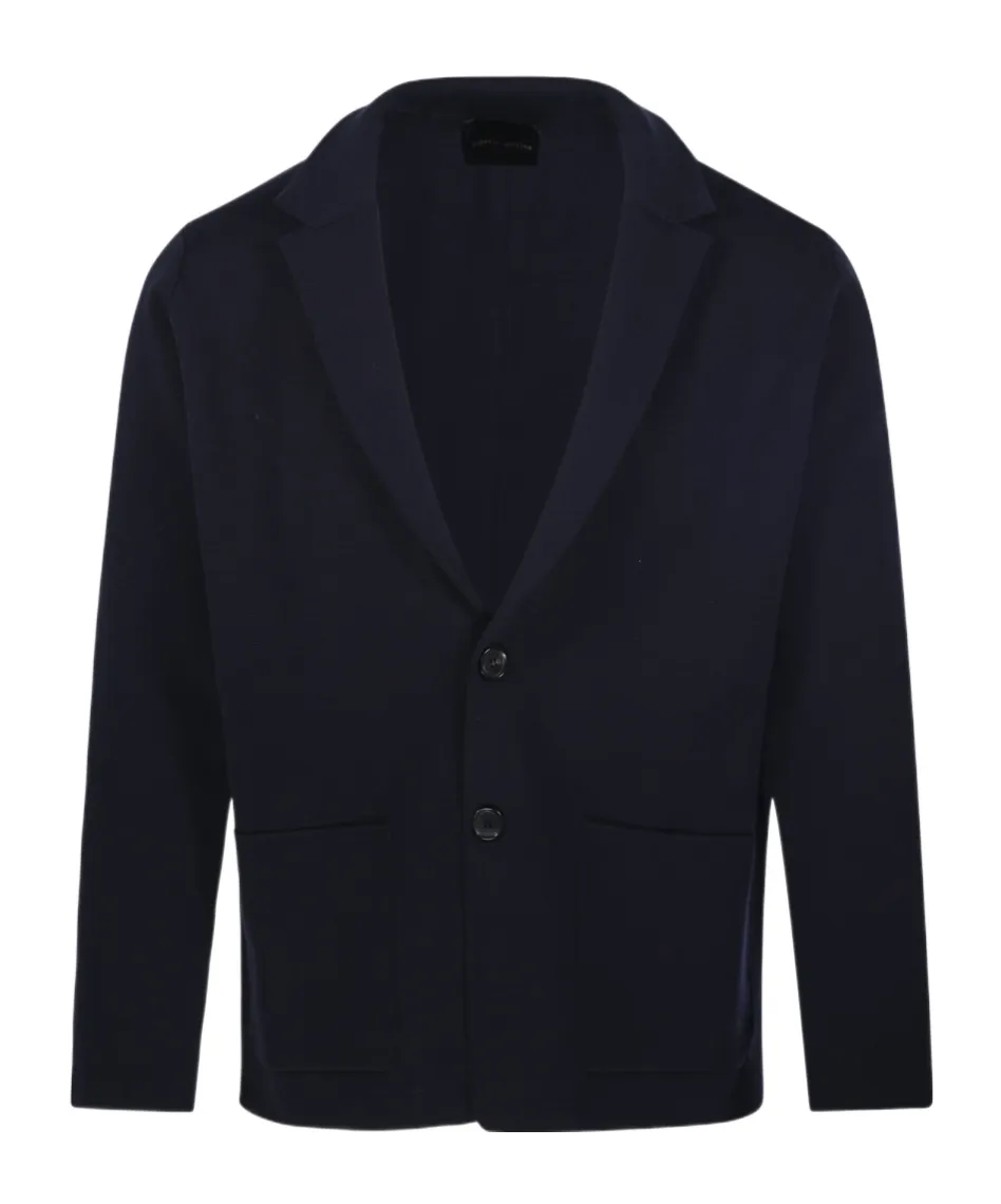 Two-Button Patch-Pocket Blazer