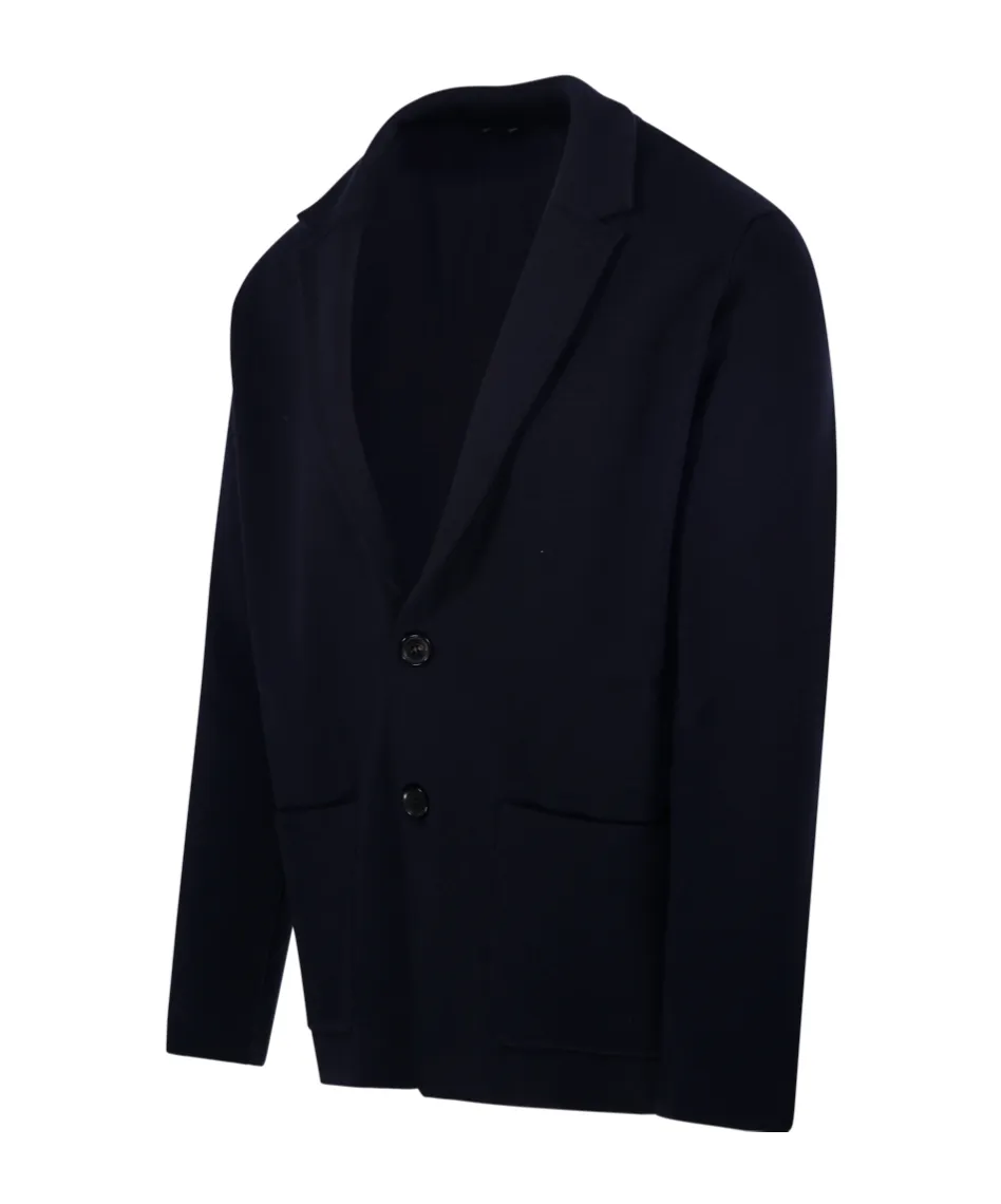 Two-Button Patch-Pocket Blazer