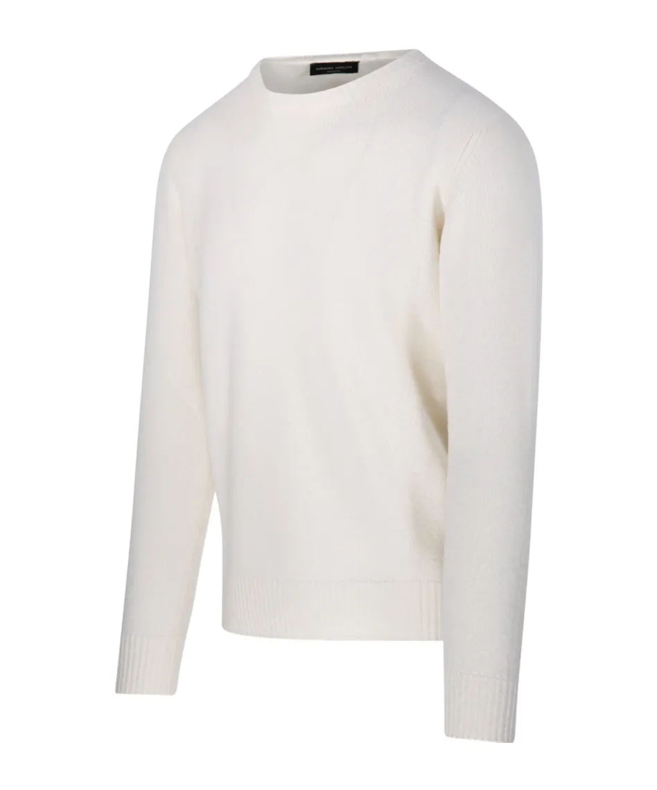 Crew Neck Long-Sleeved Sweater