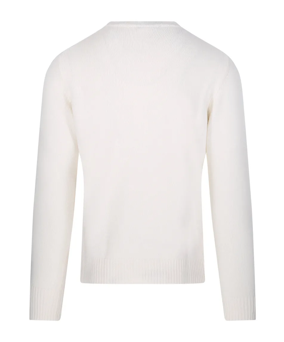 Crew Neck Long-Sleeved Sweater
