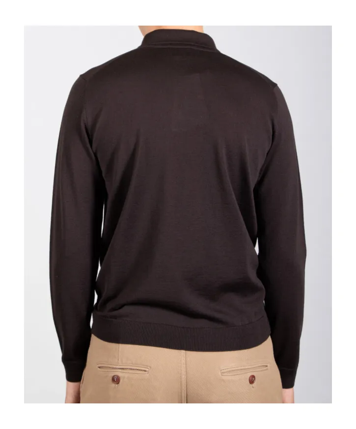 Long-Sleeve Polo Shirt