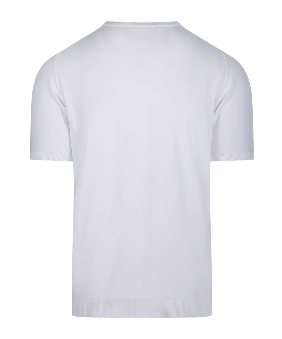 Knitted Crew Neck T-Shirt