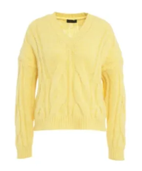 V-Neck Knit Sweater