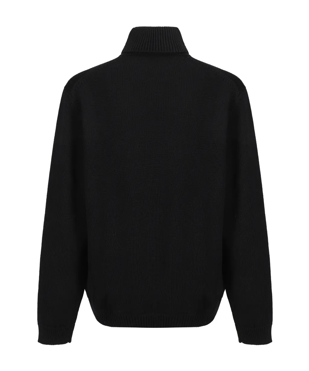Turtleneck Knit Sweater