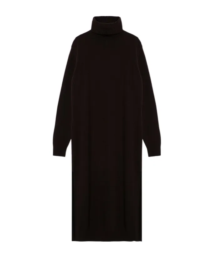 Turtleneck Knit Dress