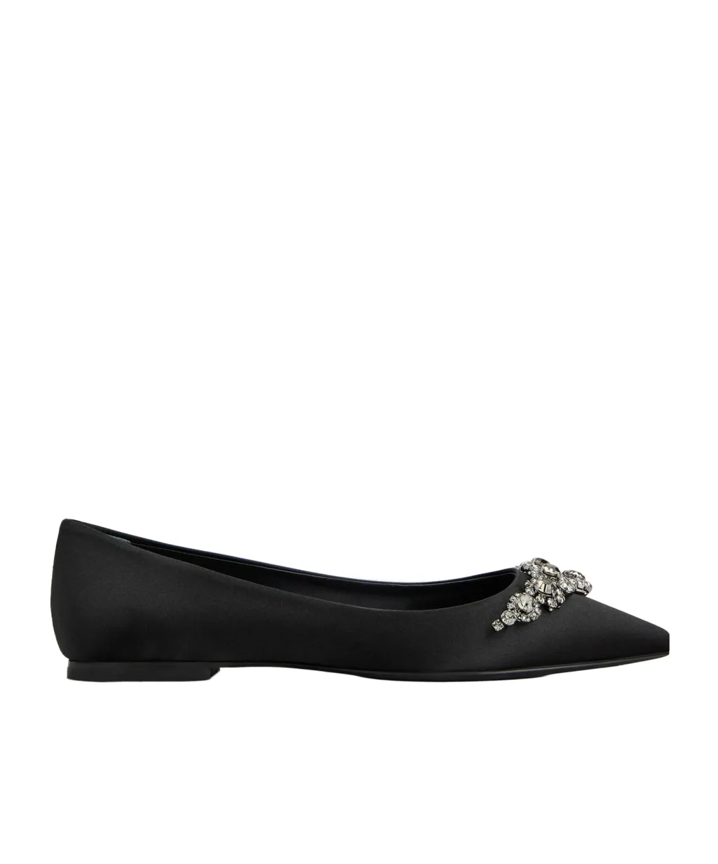 Efflorescence Ballerinas In Satin