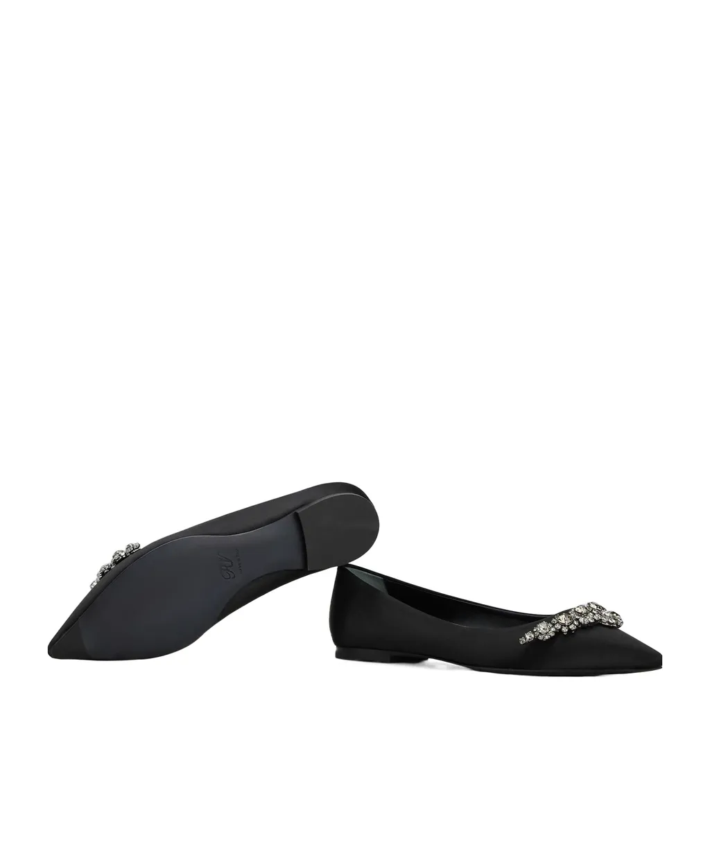 Efflorescence Ballerinas In Satin