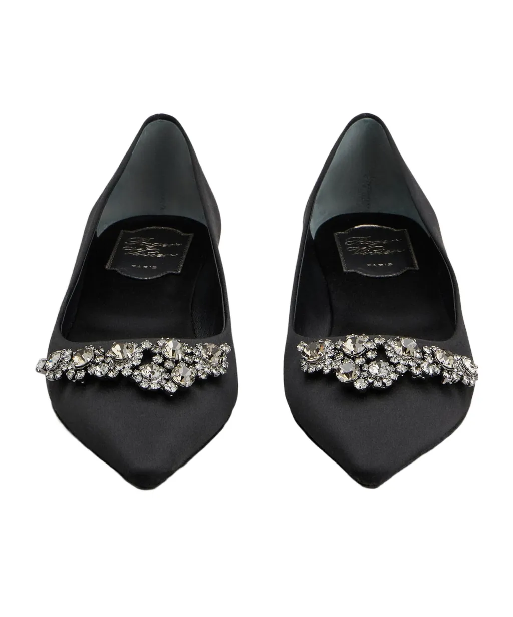Efflorescence Ballerinas In Satin