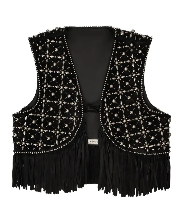 Waistcoat In Suede