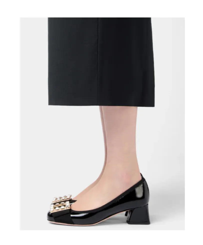 TrÈS Vivier Pumps In Patent Leather