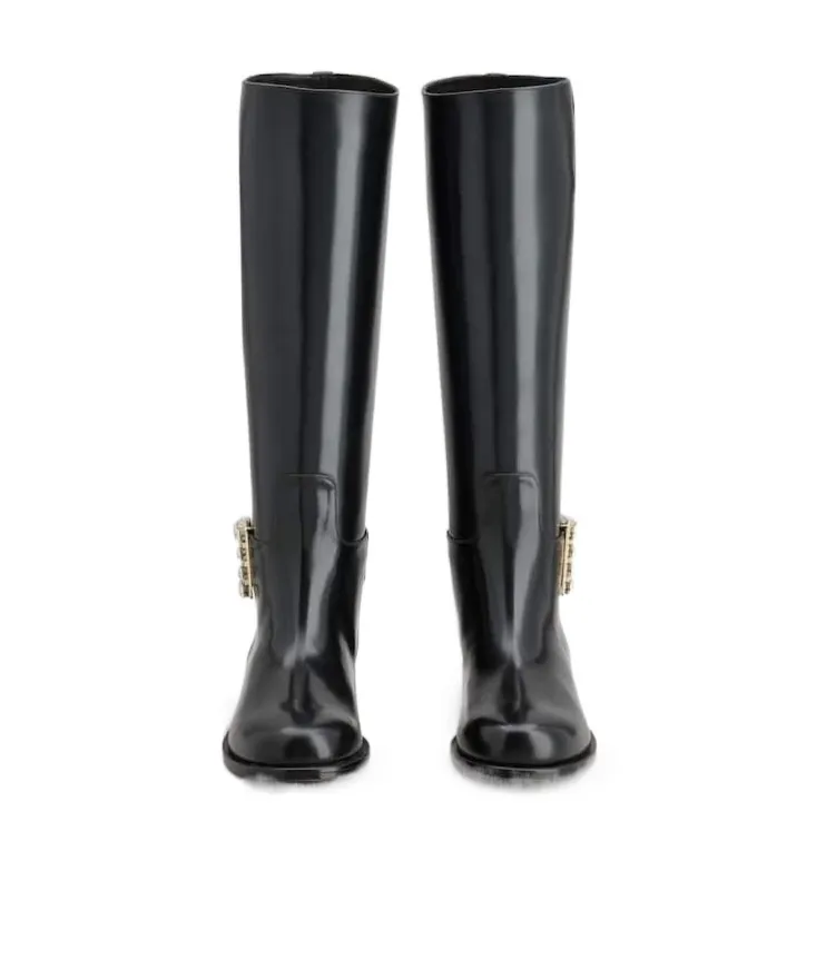 TrÈS Vivier Boots In Leather