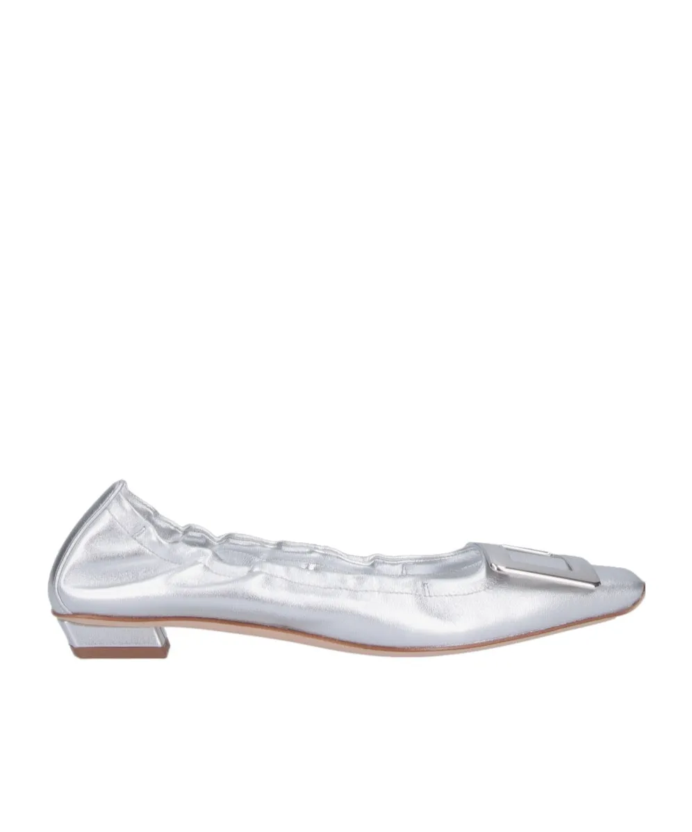 Buckle Slip On Flat Shoes
