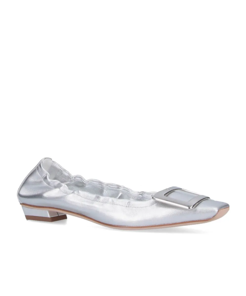 Buckle Slip On Flat Shoes