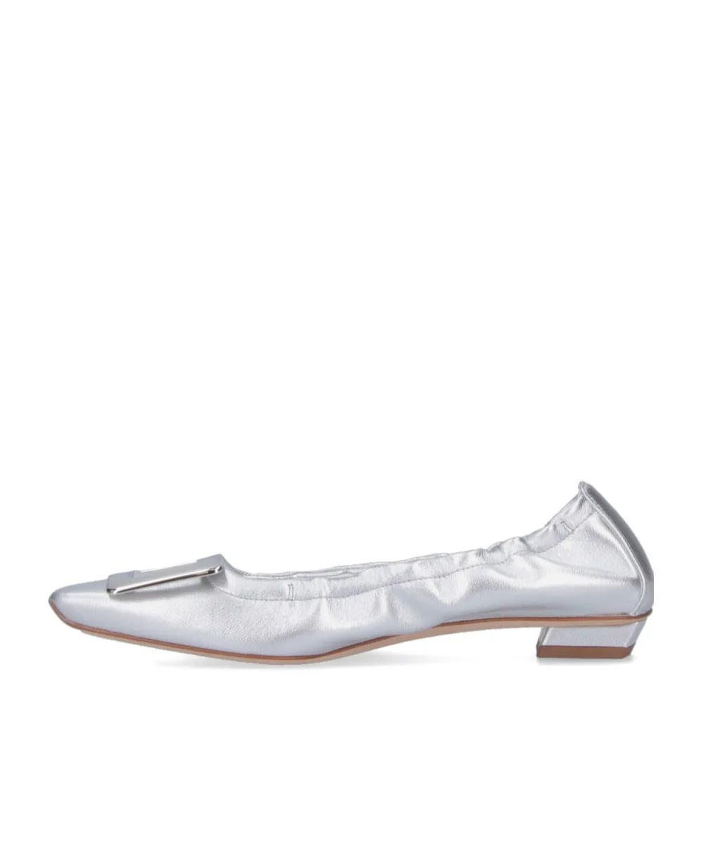 Buckle Slip On Flat Shoes