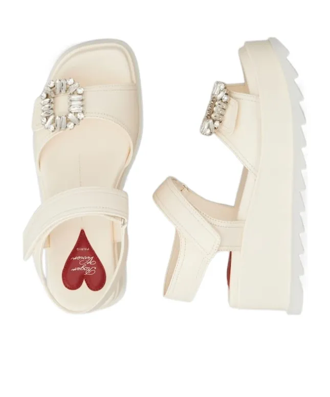 Slidy Viv' Wedge Sandals