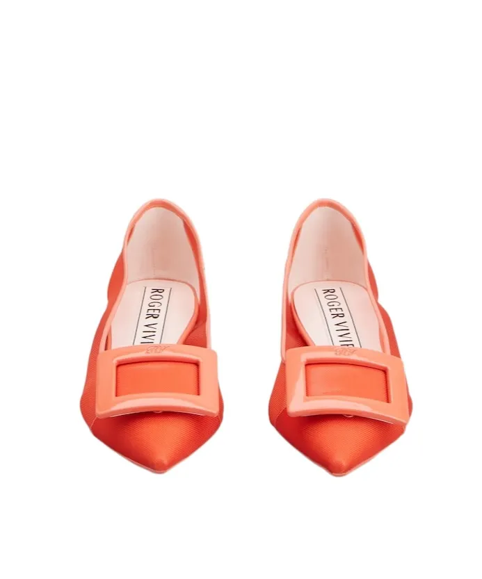 Gommettine Ballerinas In Mesh Fabric