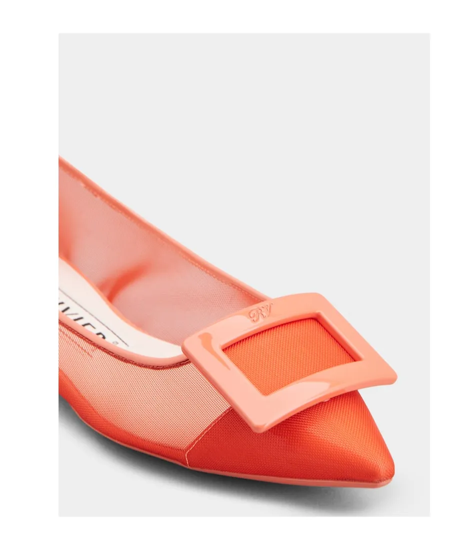 Gommettine Ballerinas In Mesh Fabric