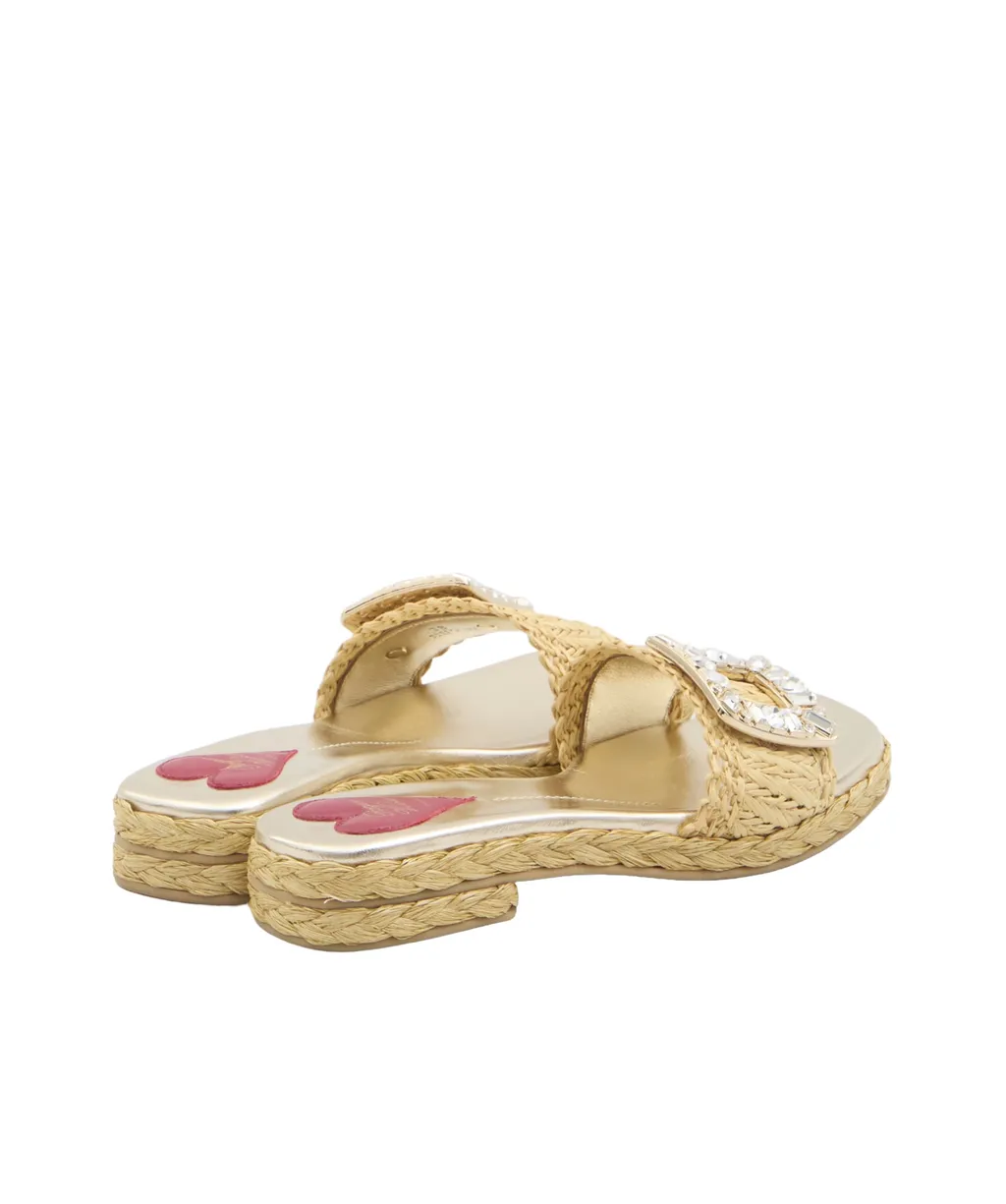 Buckle Embellished Espadrillas