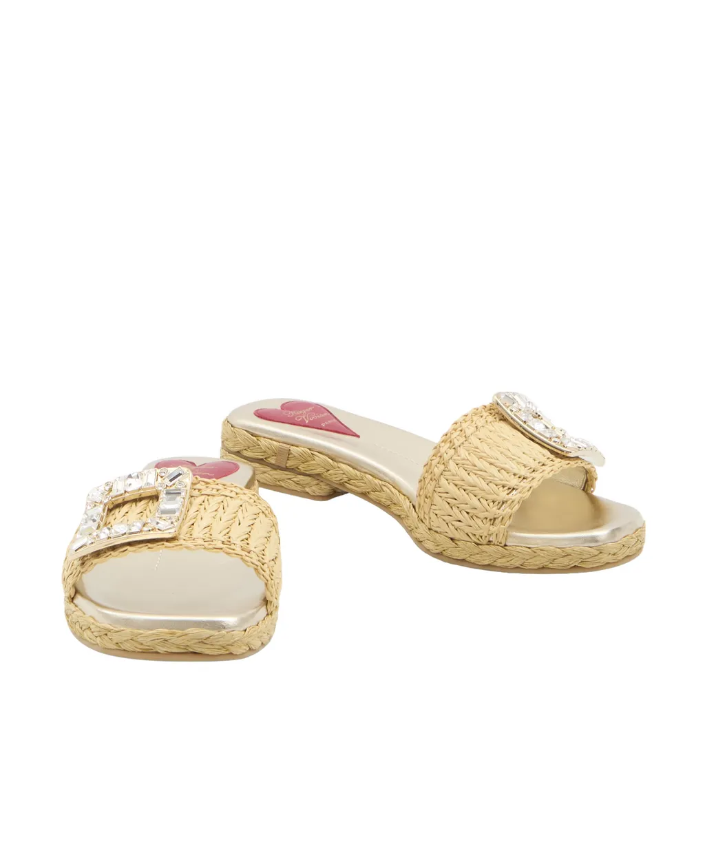 Buckle Embellished Espadrillas