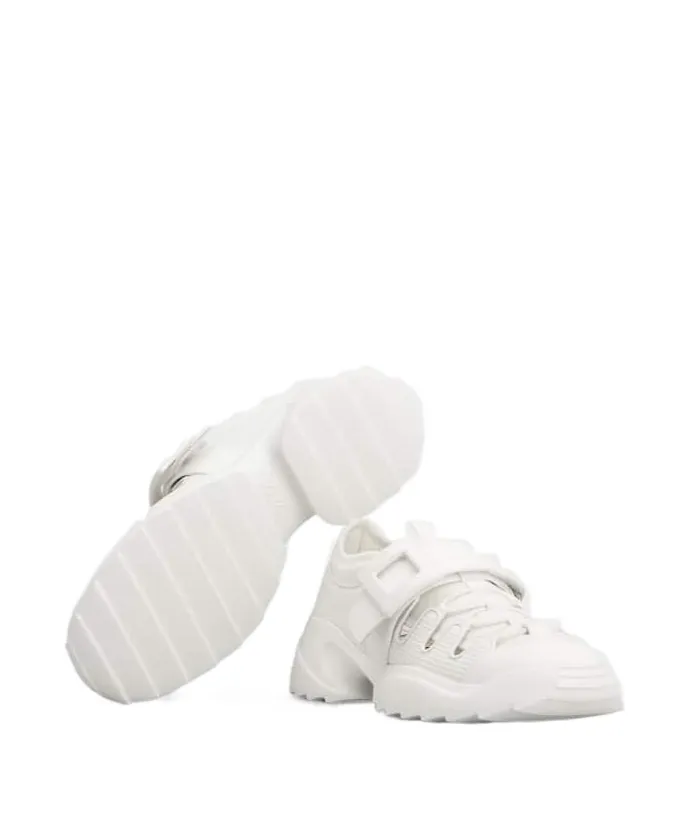 Viv' On The Run Trekky Sneakers In Fabric And Leather