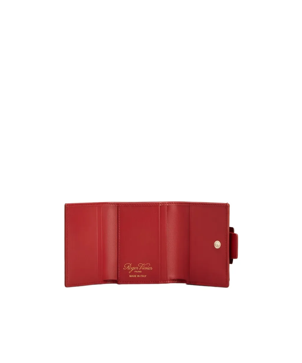 Belle Vivier Wallet In Leather
