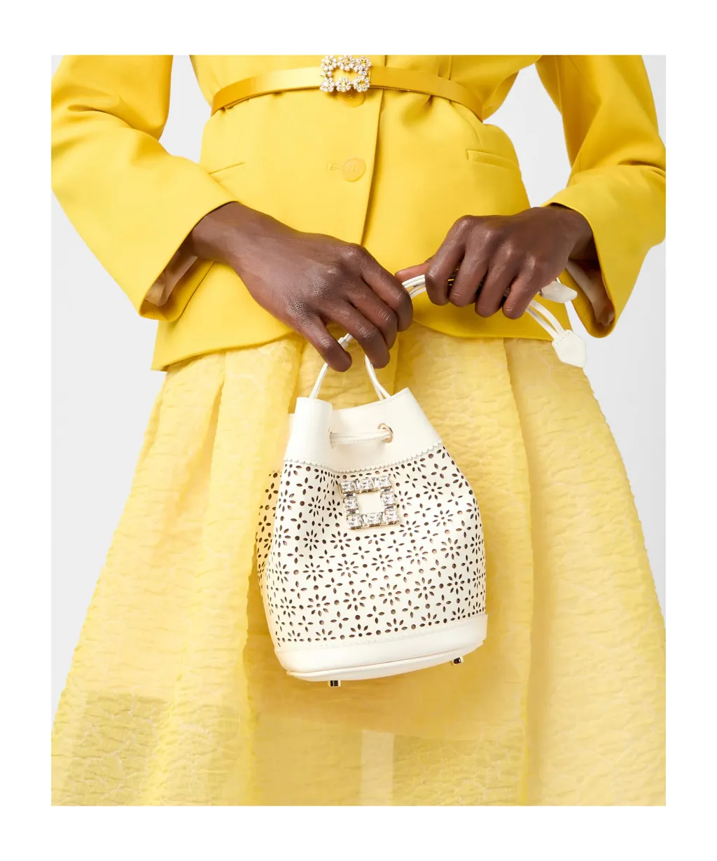 TrÈS Vivier Embellished Bucket Bag