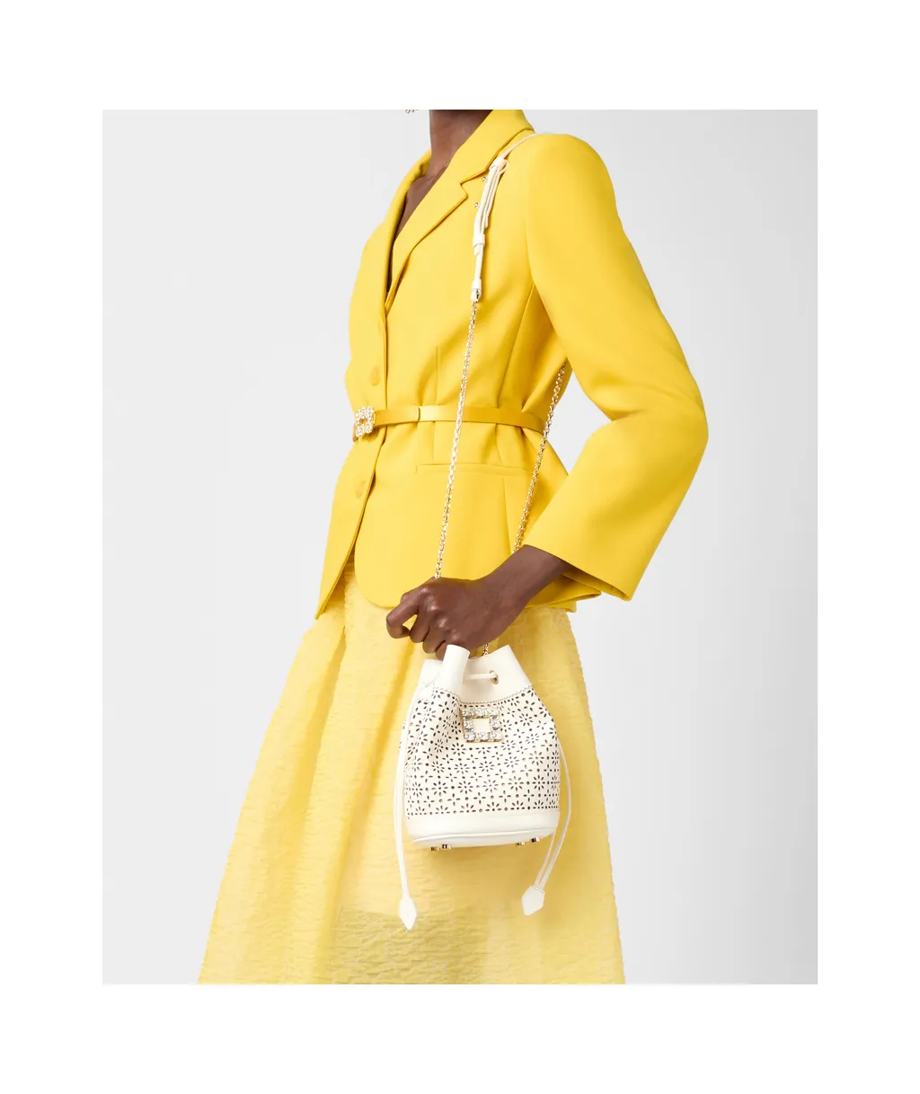 TrÈS Vivier Embellished Bucket Bag
