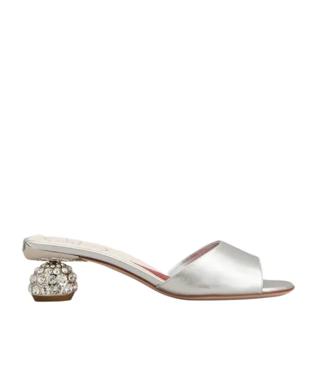 Embellished Mules