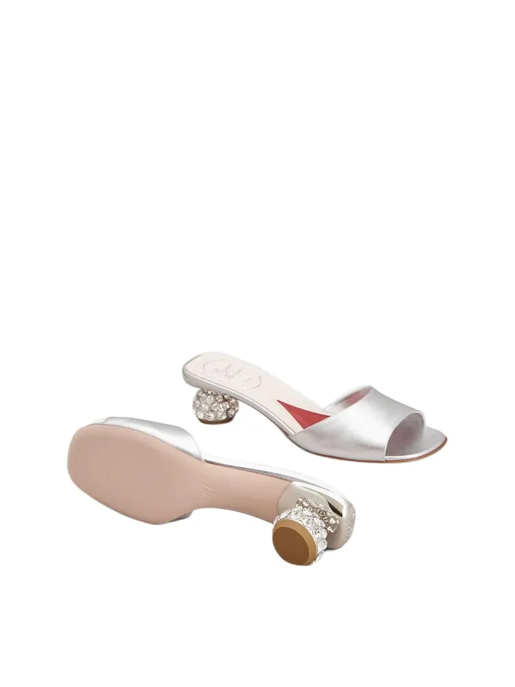 Embellished Mules
