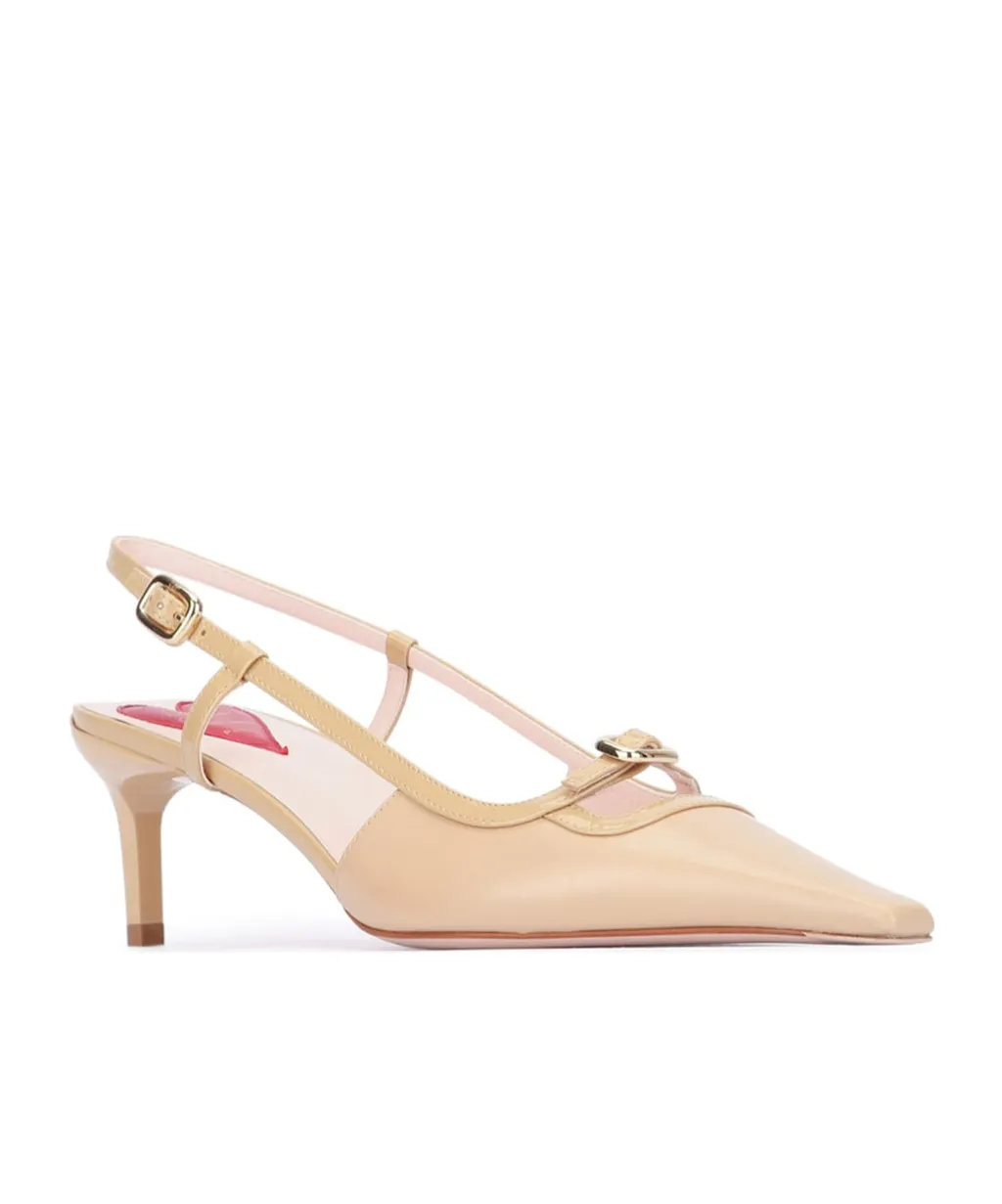 Viv Canard Buckle High-Heeled Sandals