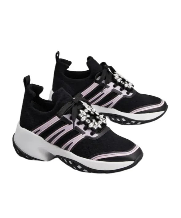 Mesh Panelled Sneakers