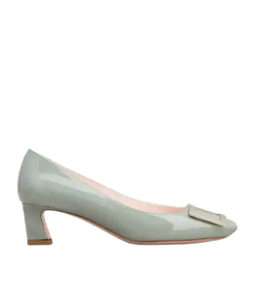 Trumpet Squared Toe Pumps