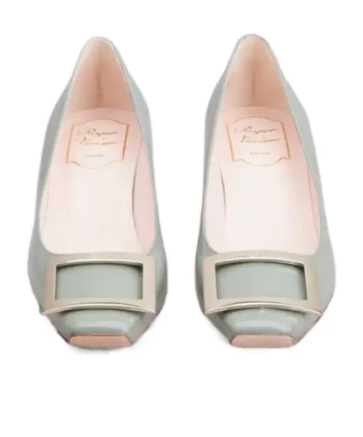 Trumpet Squared Toe Pumps