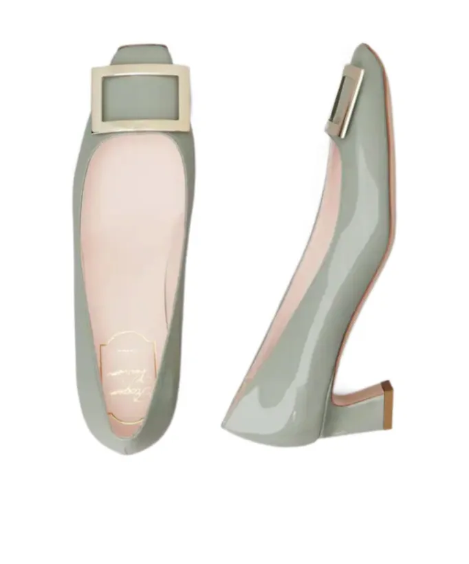 Trumpet Squared Toe Pumps