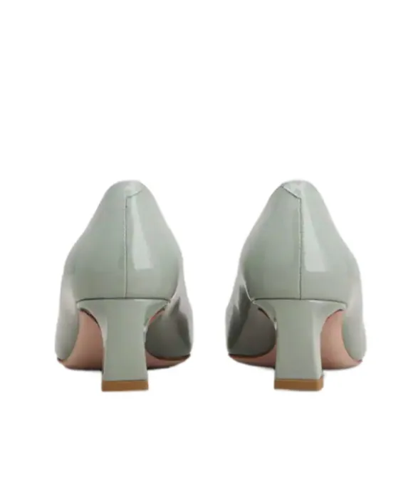 Trumpet Squared Toe Pumps