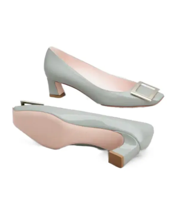 Trumpet Squared Toe Pumps