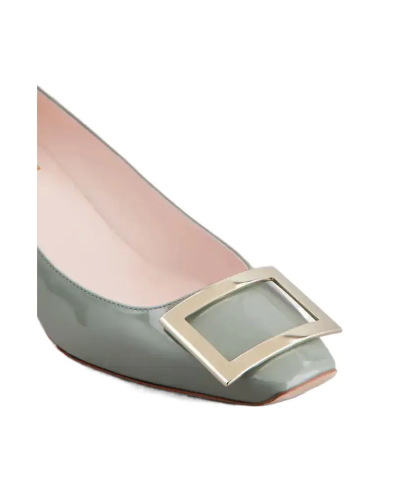 Trumpet Squared Toe Pumps