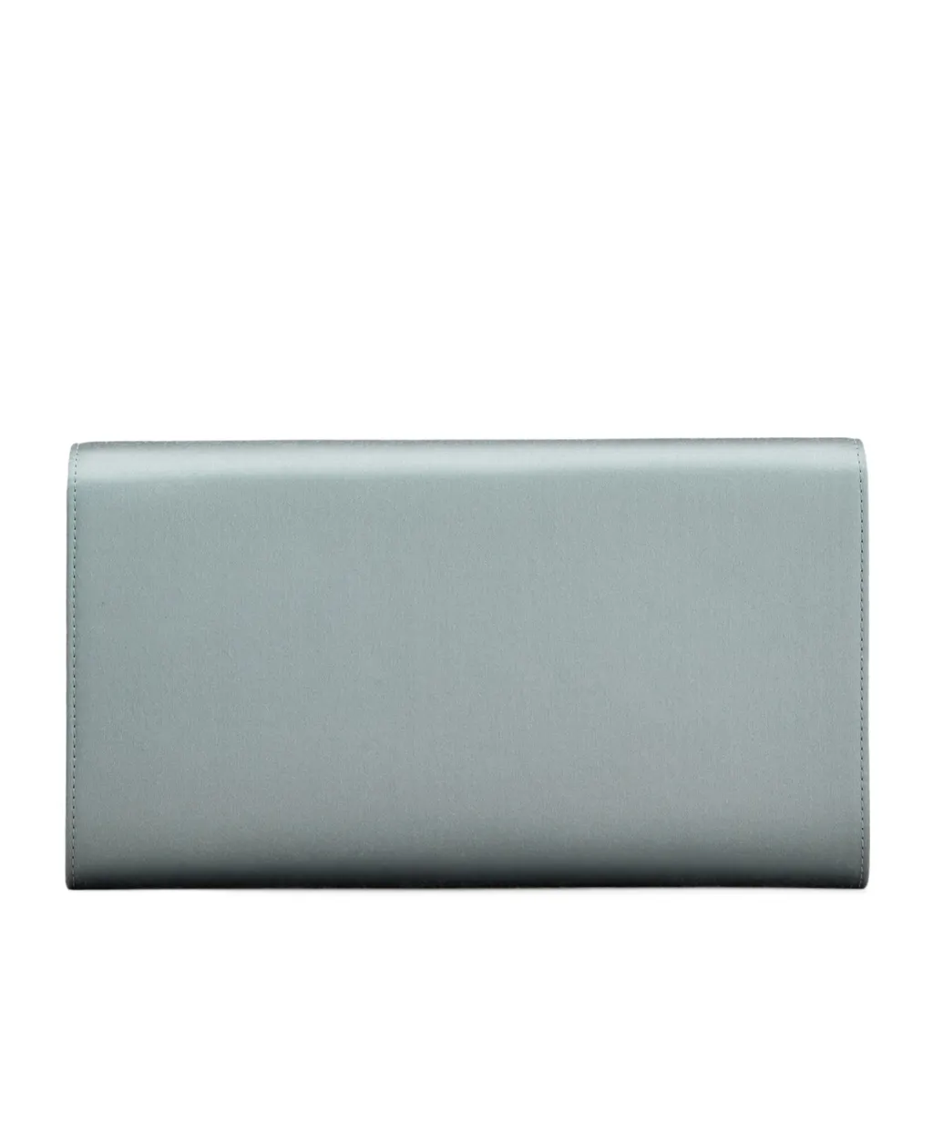 Efflorescence Clutch In Satin