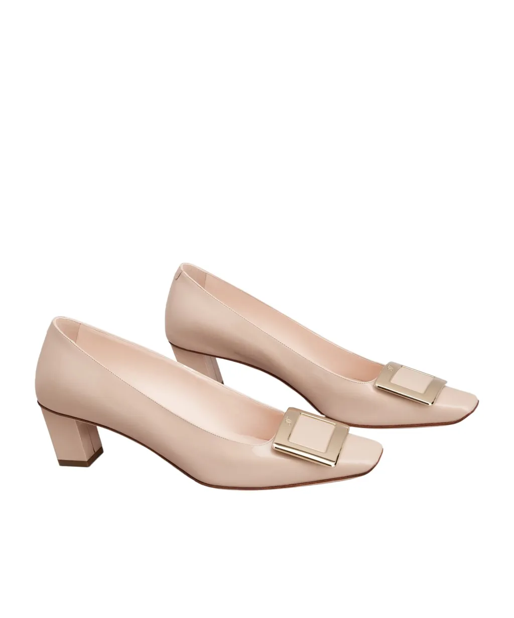 Belle Vivier Buckle Pumps