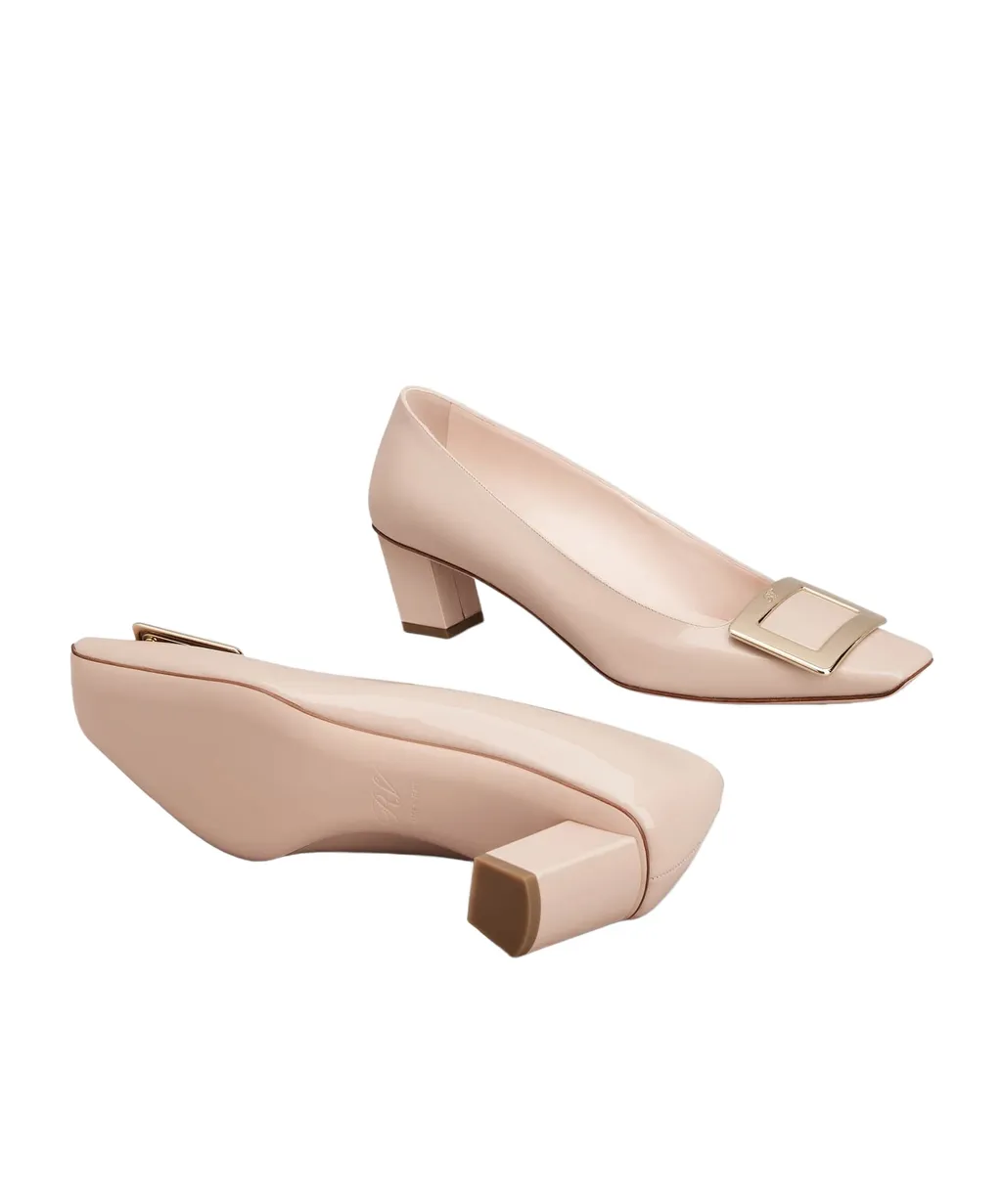 Belle Vivier Buckle Pumps