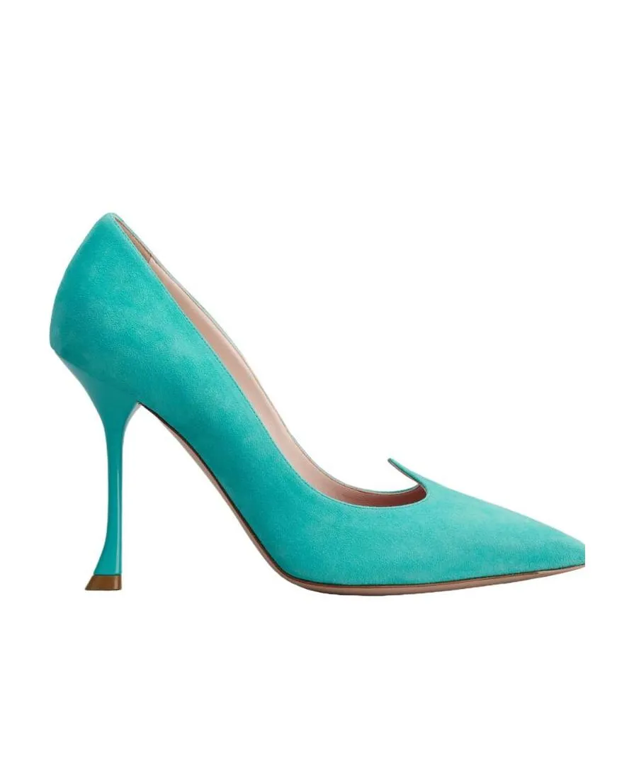 I Love Vivier Pumps In Suede