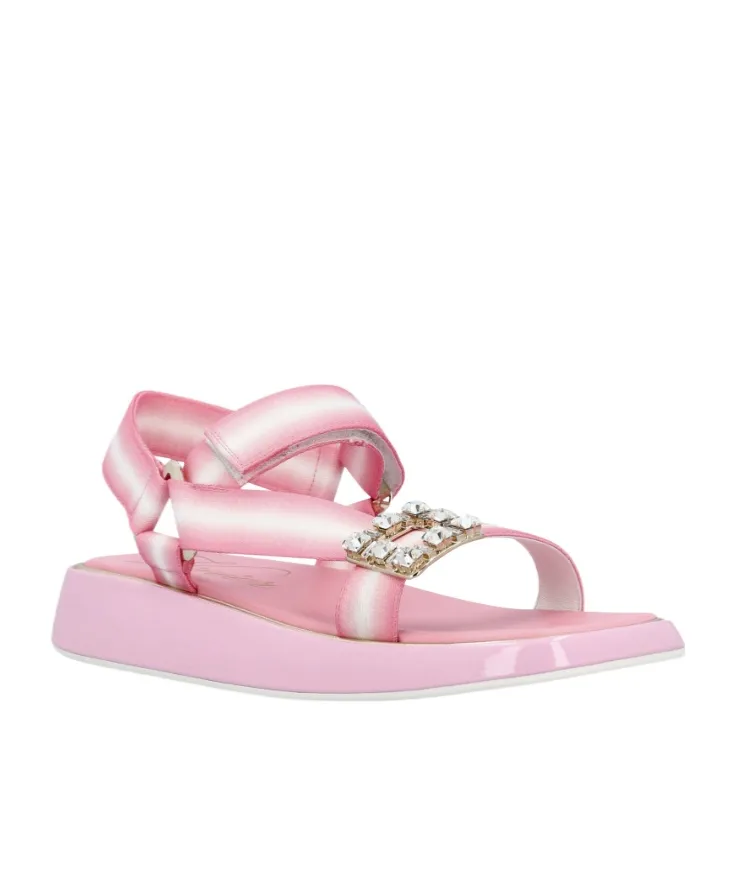 Buckle Open-Toe Sandals