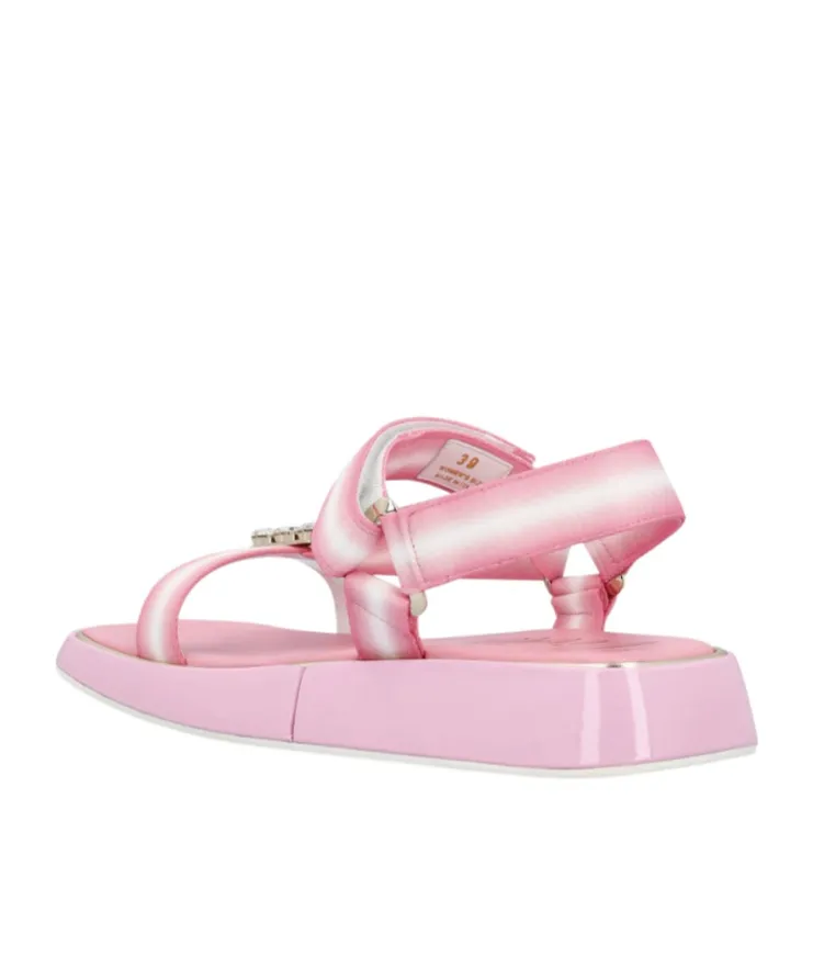 Buckle Open-Toe Sandals