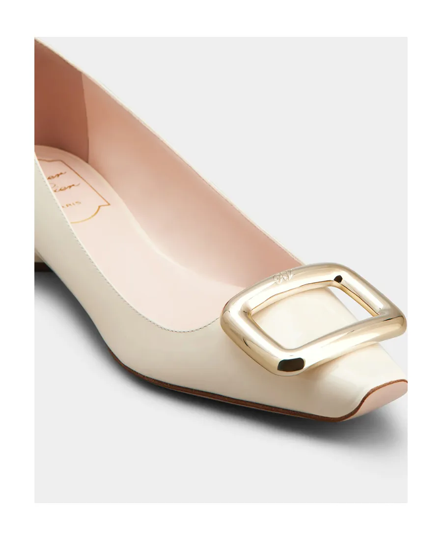 Buckle-Detail Ballerina Shoes