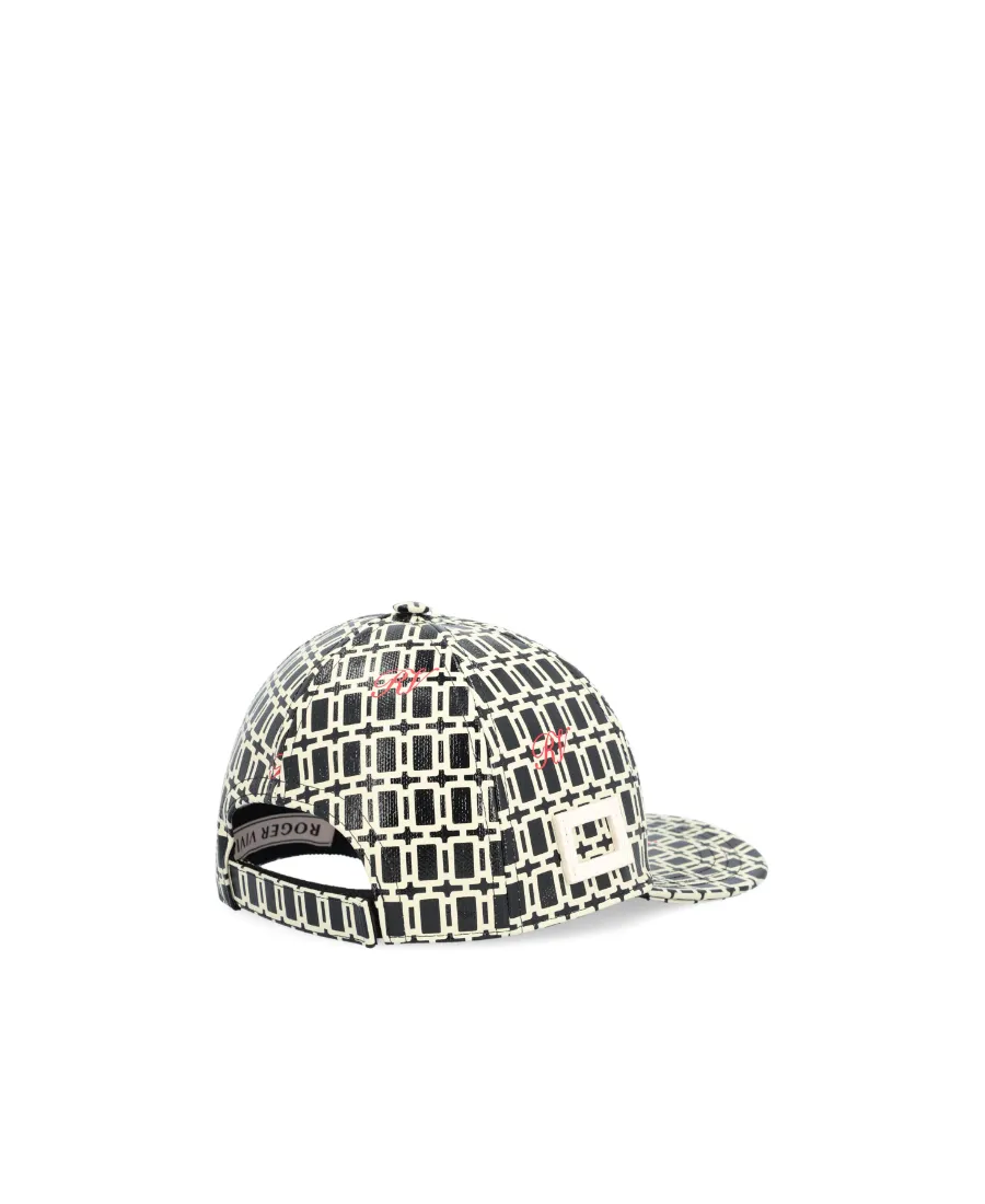 Geometric Pattern Printed Baseball Cap